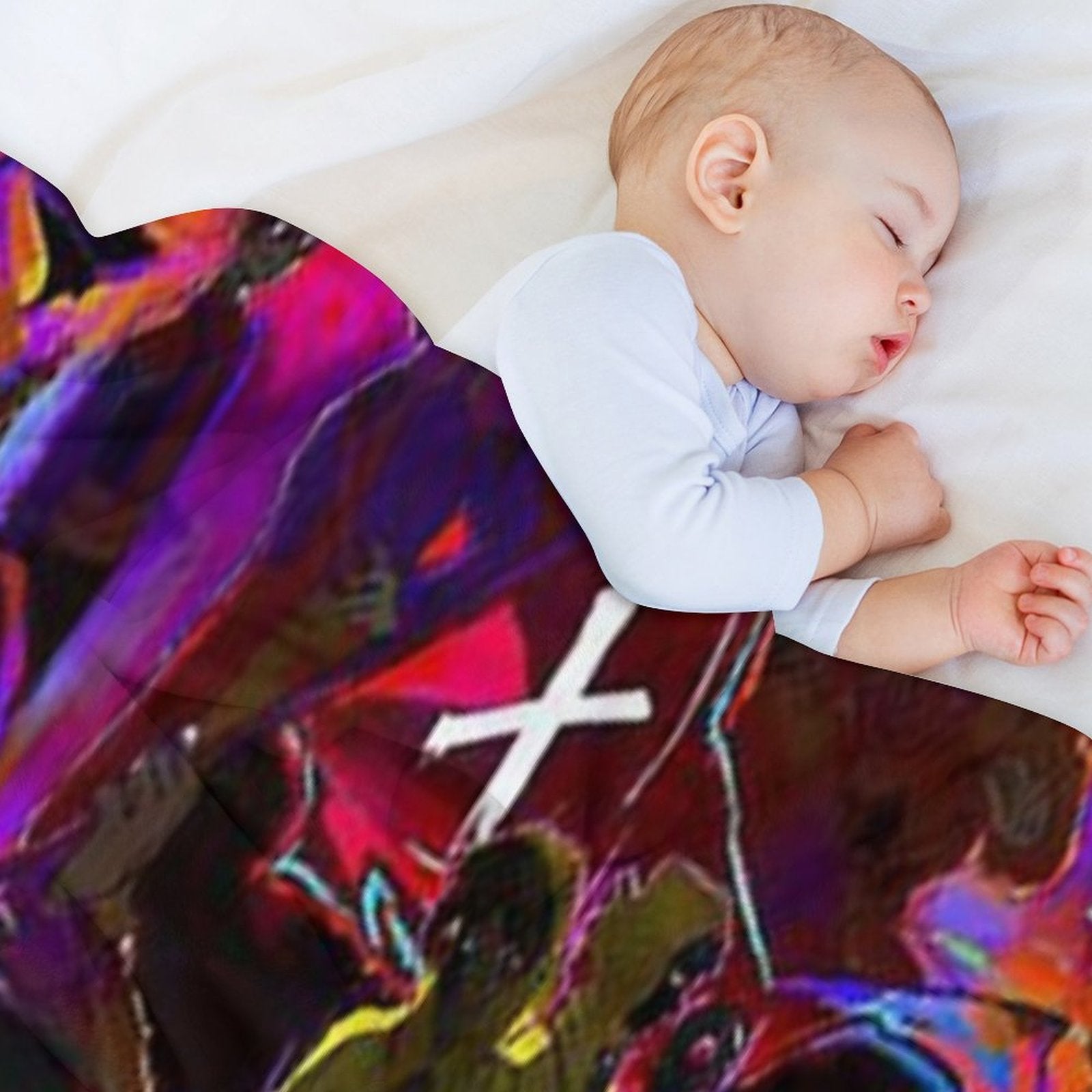 Dream SMP Black Anime Multi-functional Throw Blanket