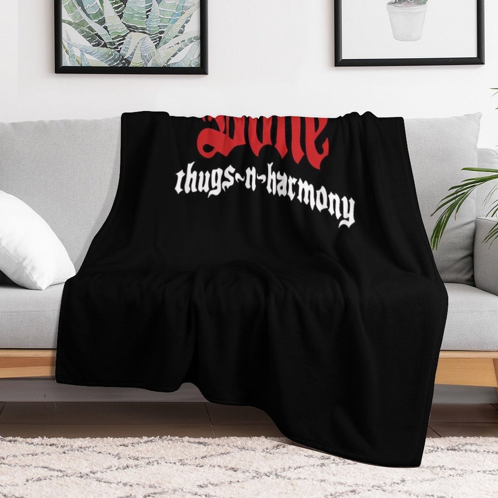 Bone Thugs N Harmony - Hip Hop Print Versatility Throw Blanket