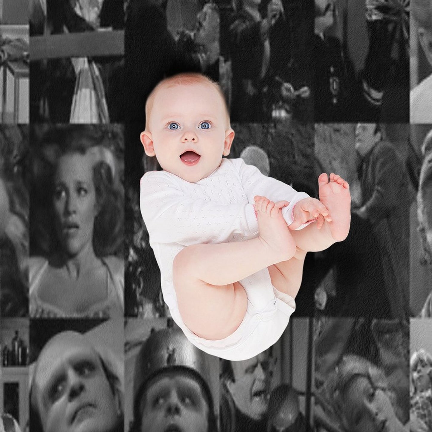 Young Frankenstein Plush Throw Blanket