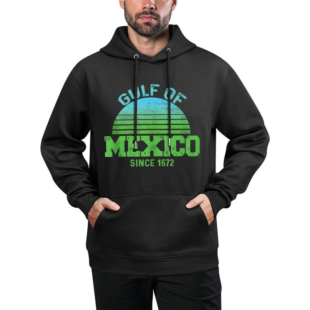 Gulf Of Mexico Forever Since 1672 Vintage Sunset Political Relaxed Fit Hoodie