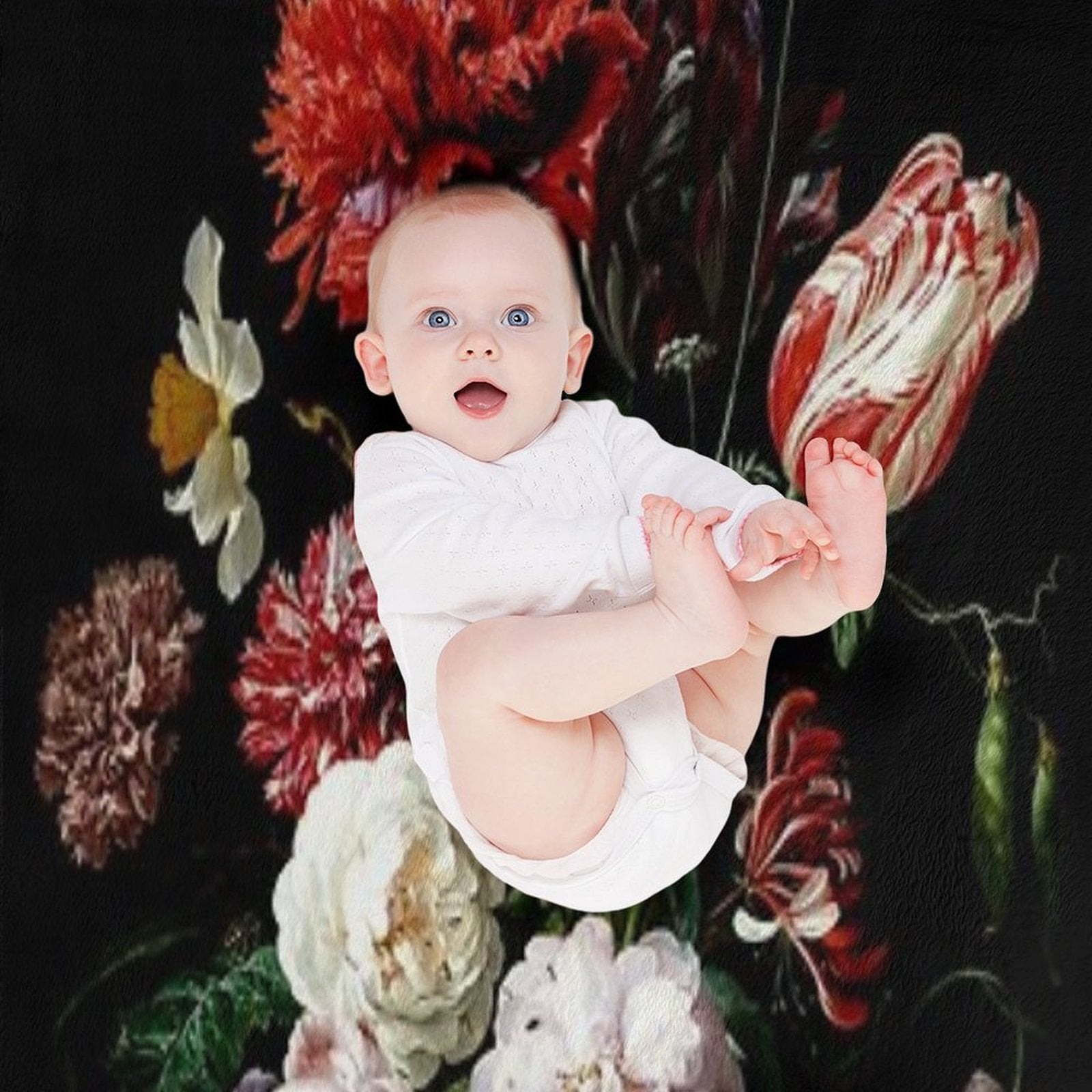 De Heem Lightweight Throw Blanket