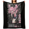 Bocchi The Rock Durable Throw Blanket