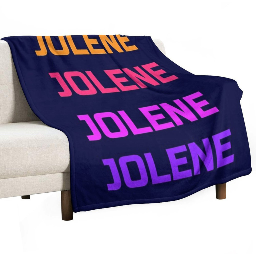Jolene Retro 80s Versatility Throw Blanket