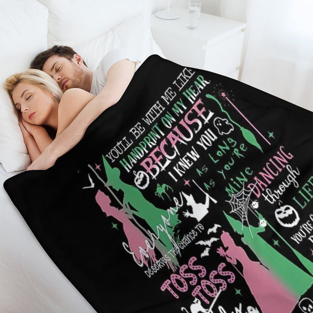 Changed For Good, Wicked Defy Gravity Premium Throw Blanket