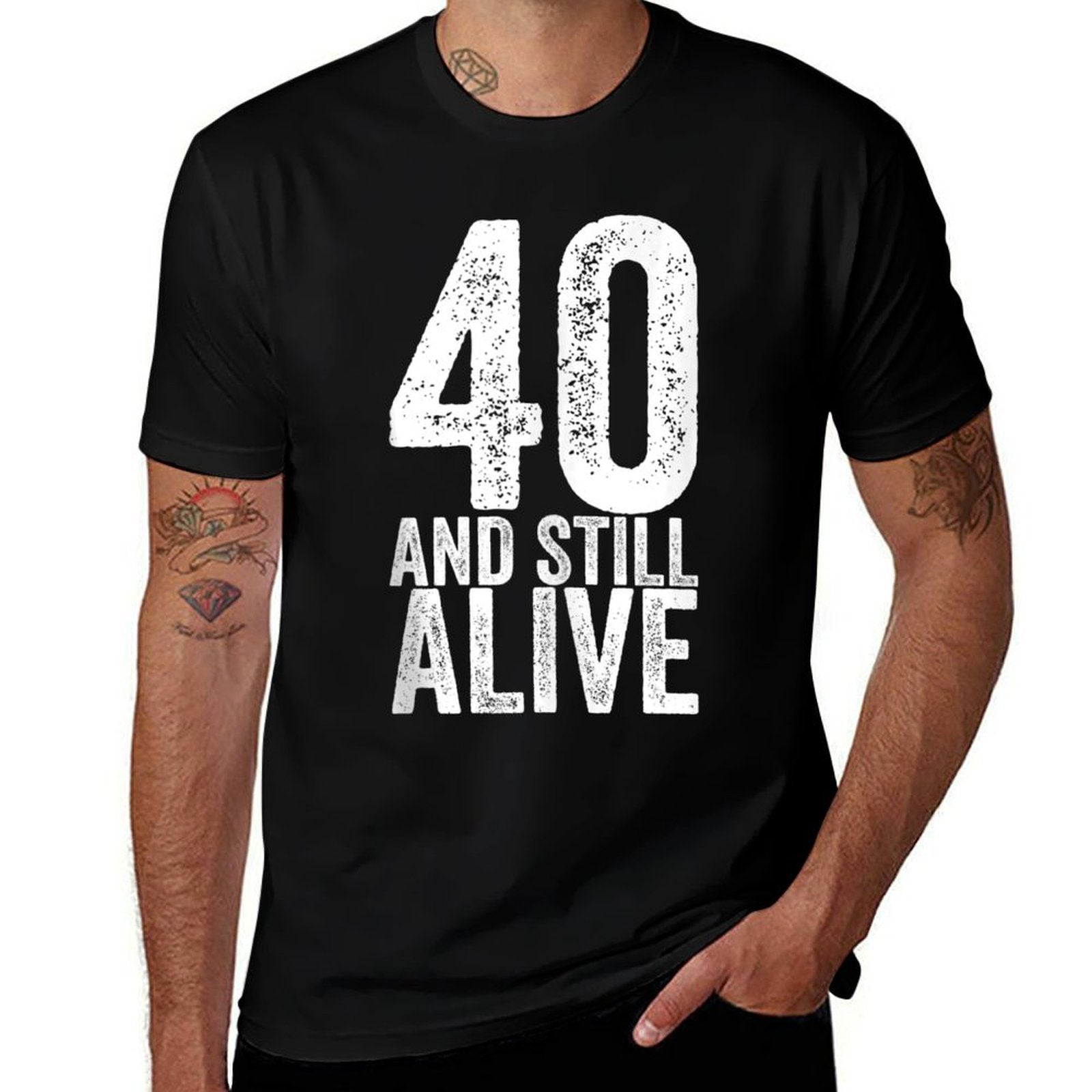 40 And Still Alive 40th Funny Birthday  Classic T-Shirt