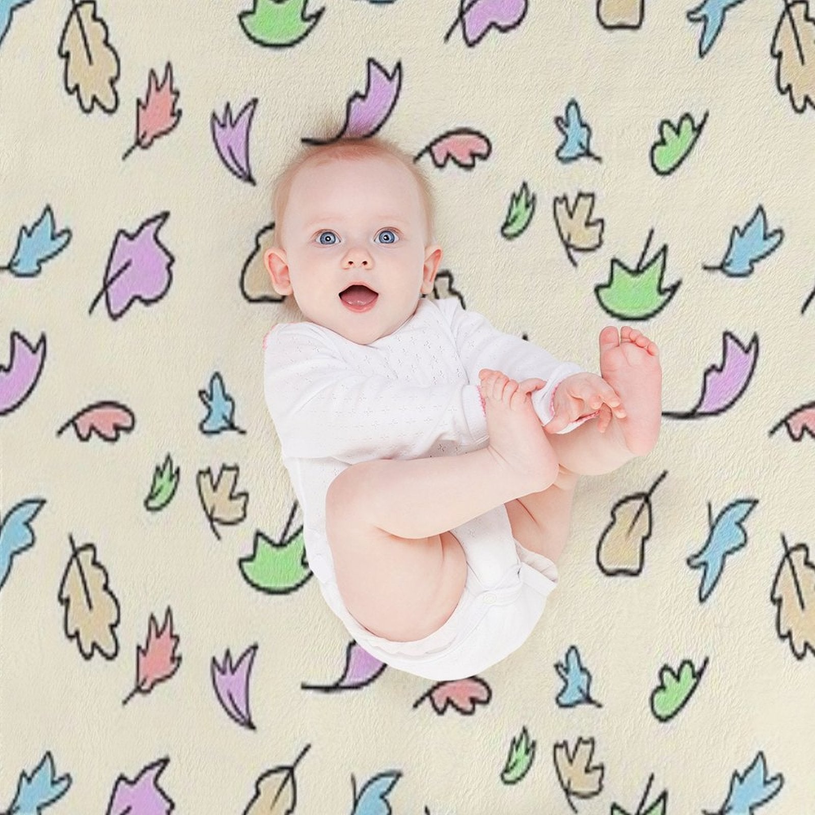 Heartstopper Leaves Machine-washable Throw Blanket