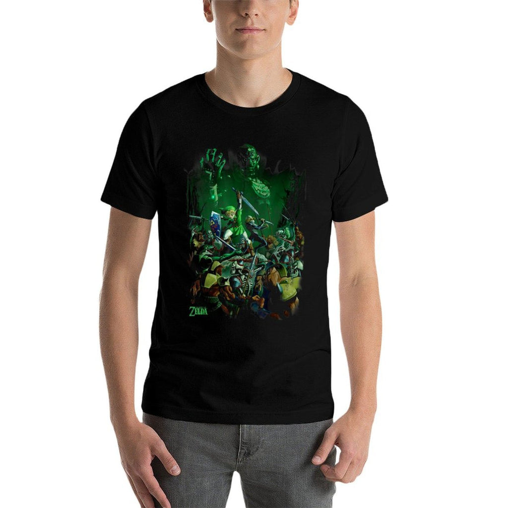 Nintendo Zelda Ganondorfs Final Battle Graphic  Graphic-printed T-Shirt