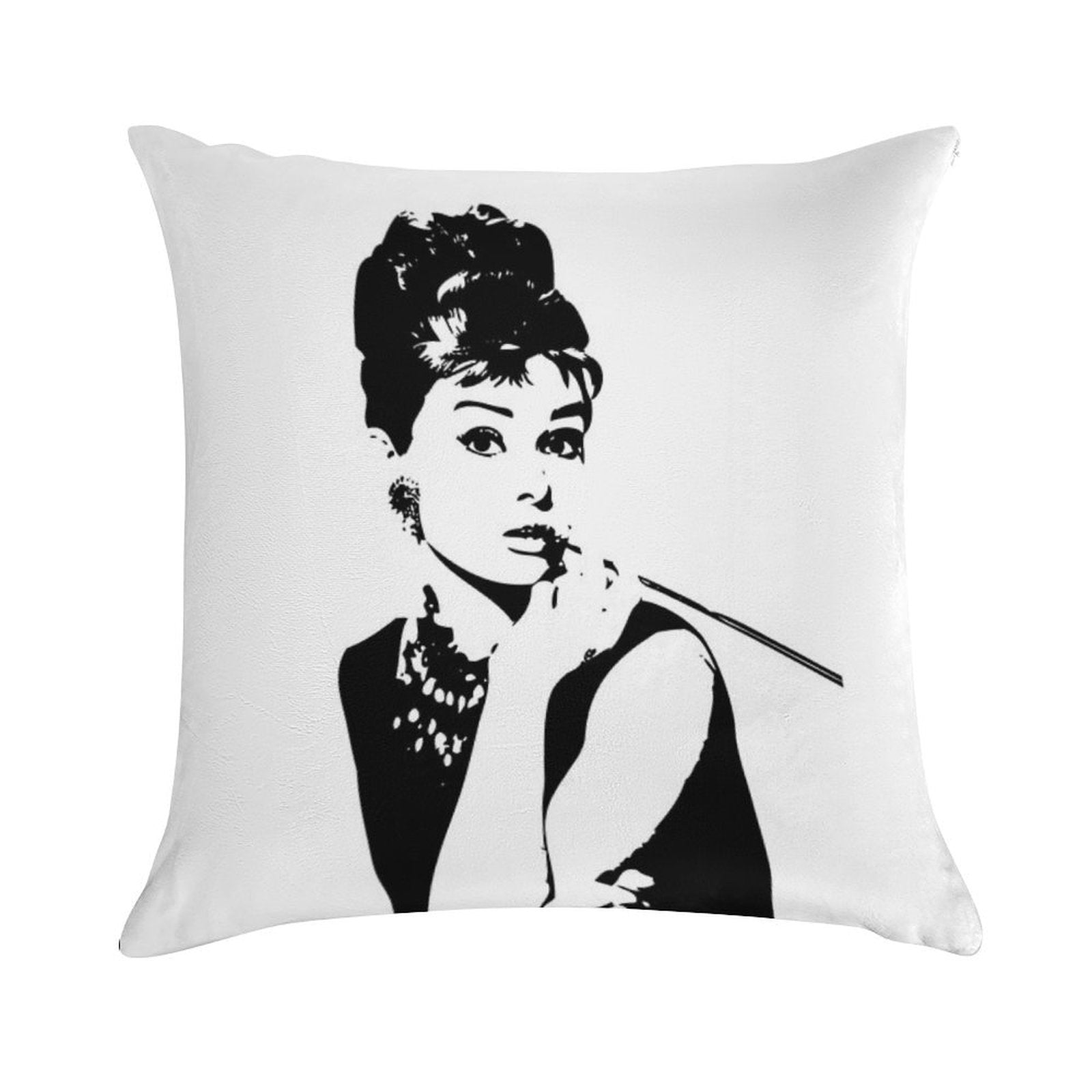 Audrey Hepburn - An Icon Soft Multiple Sizes Throw Pillow