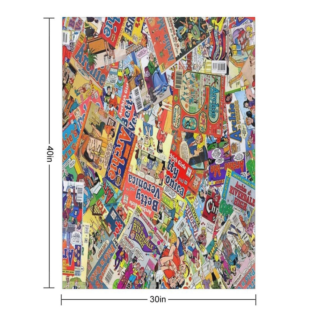 Archie Comics Quick-dry Throw Blanket