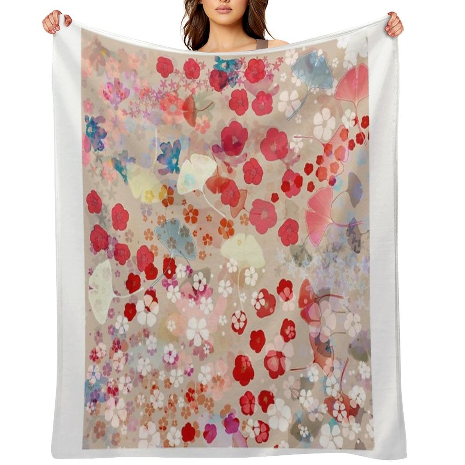 Blossom Compact Throw Blanket