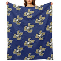 Juniata College Lightweight Throw Blanket