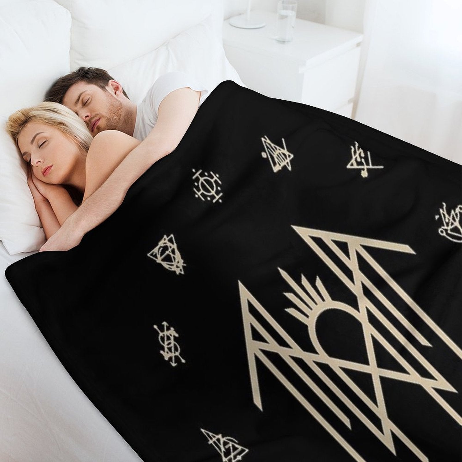 Night Comes Moon Versatility Throw Blanket