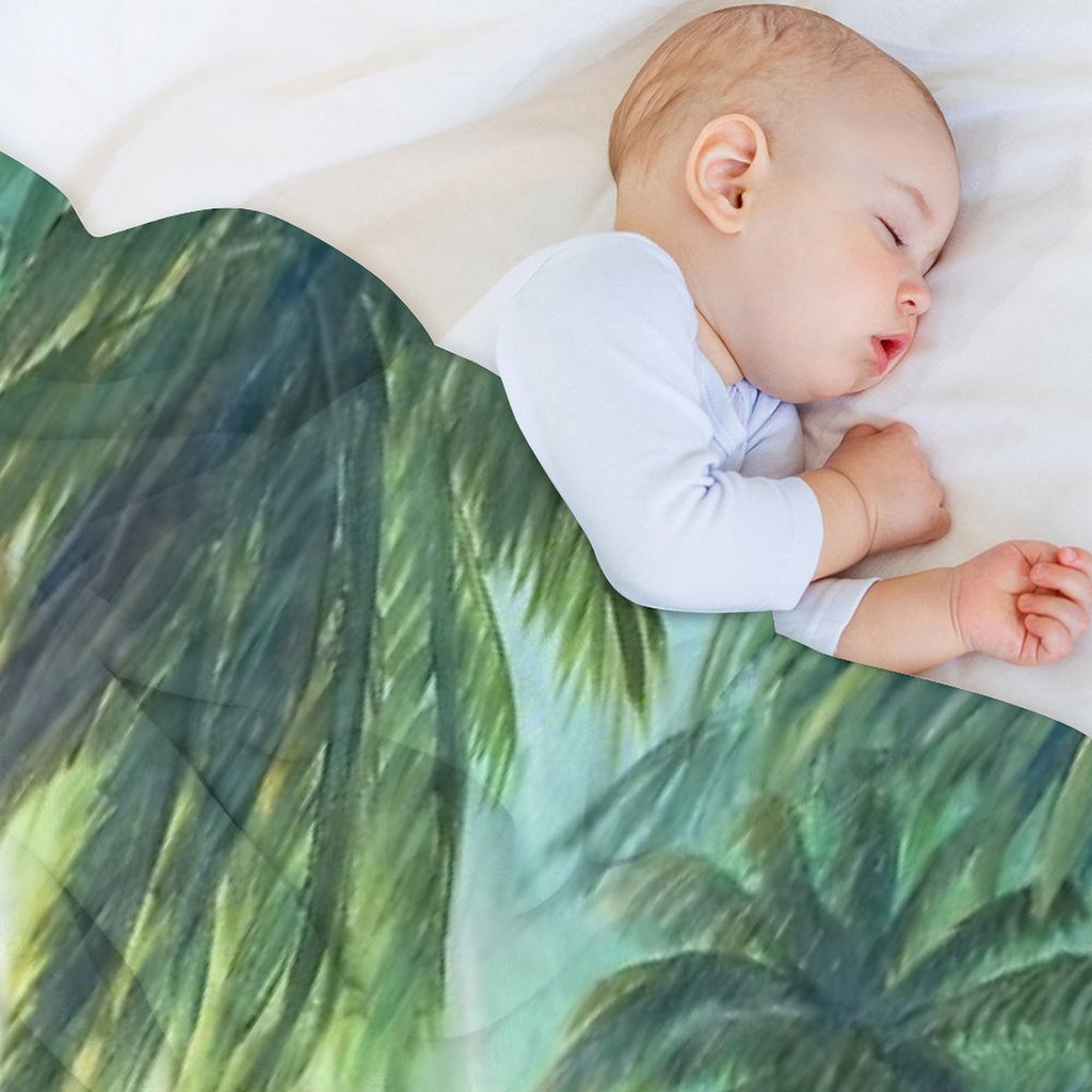 A Sloth Mother's Love All-season Throw Blanket