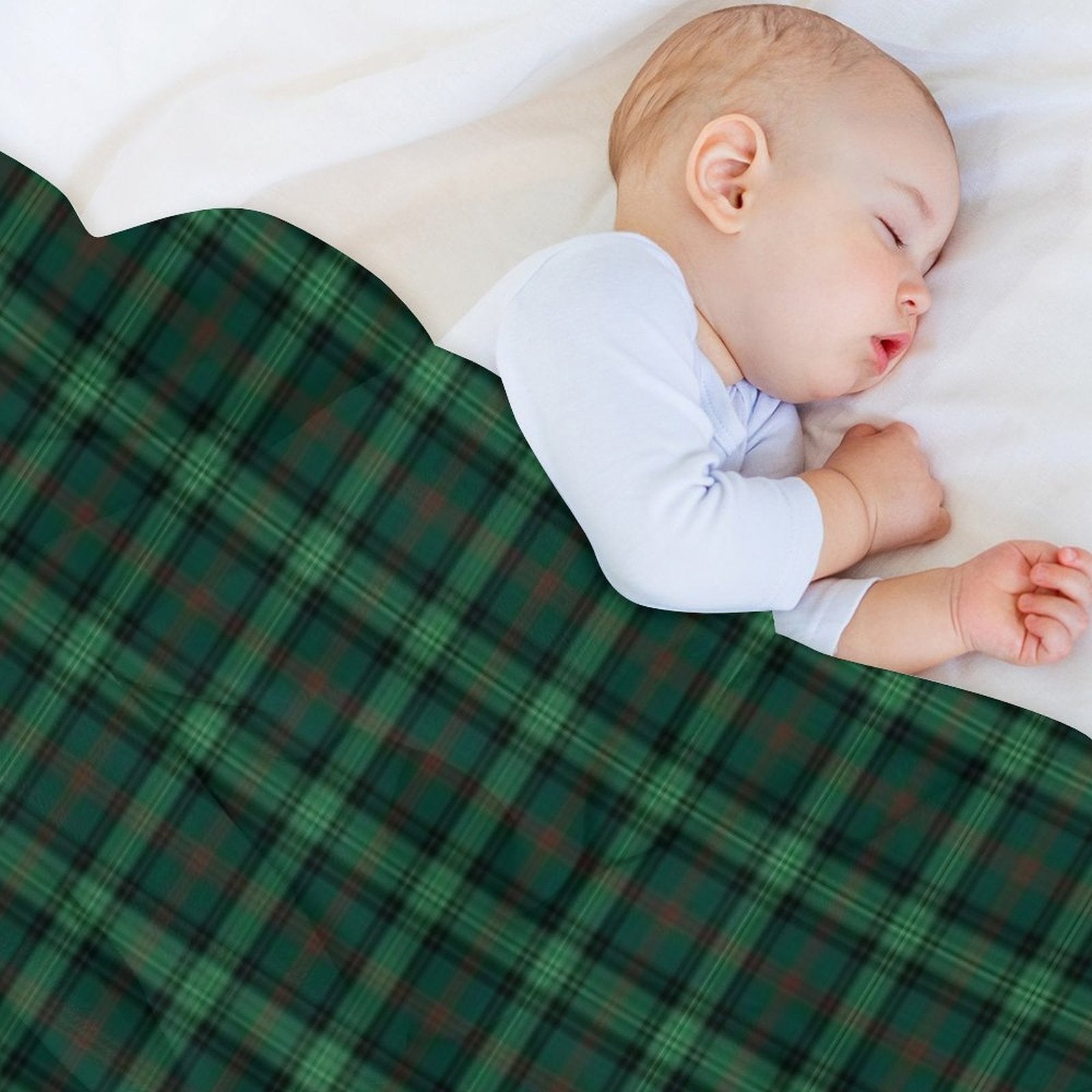 Clan Ross Hunting Tartan Compact Throw Blanket