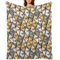 Chubby Cockatiel Party Anti-pilling Throw Blanket