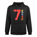 7th Birthday Boy 7 Year Old Seven  Party Age 7 Ideas Machine Washable Hoodie