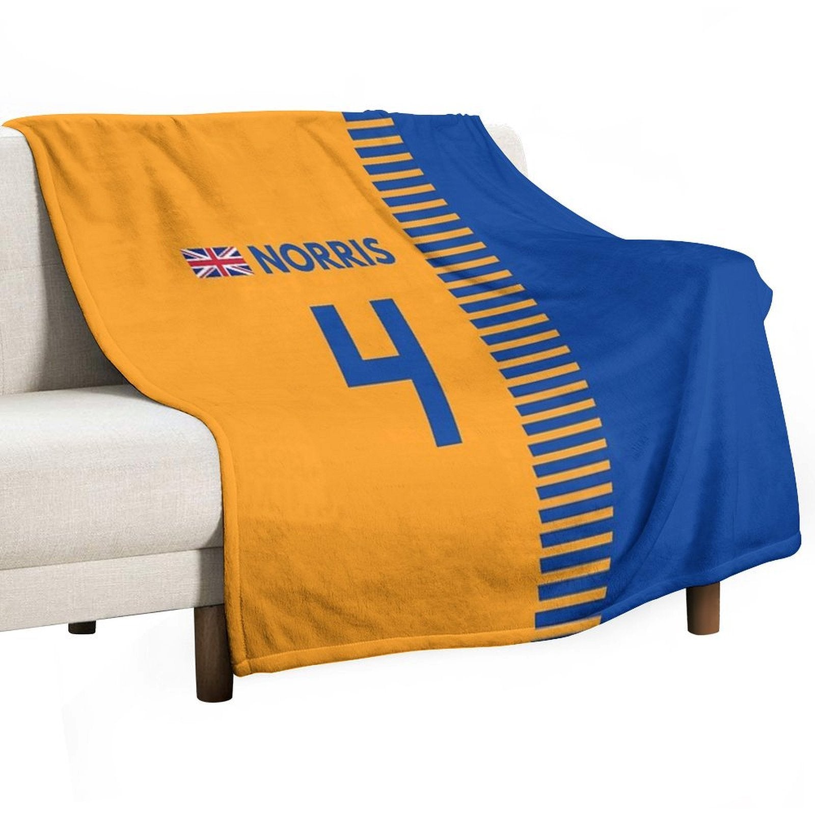 F1 2020 - #4 Norris Comfort Throw Blanket
