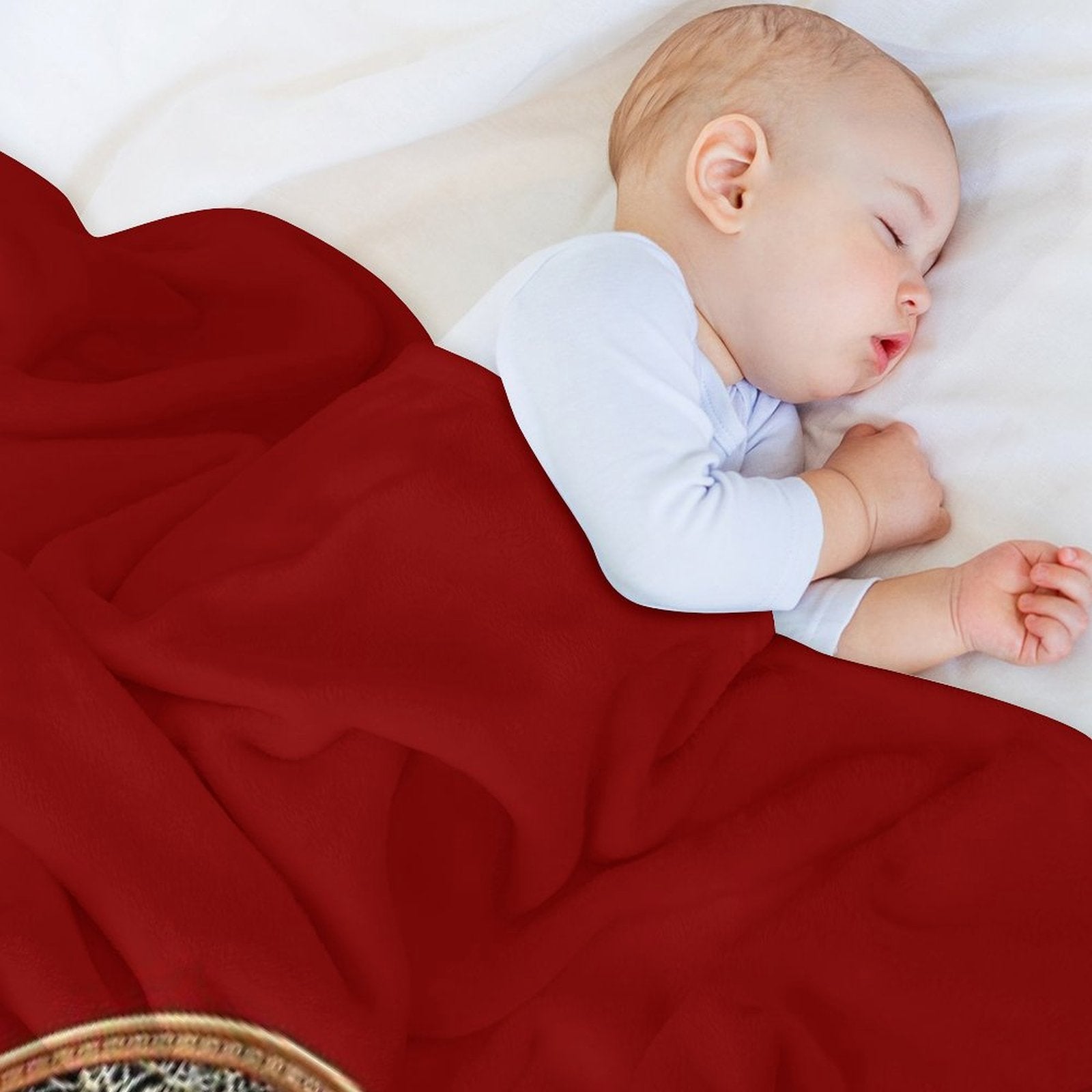 Tibetan Double Dorje Mandala - Double Vajra Compact Throw Blanket