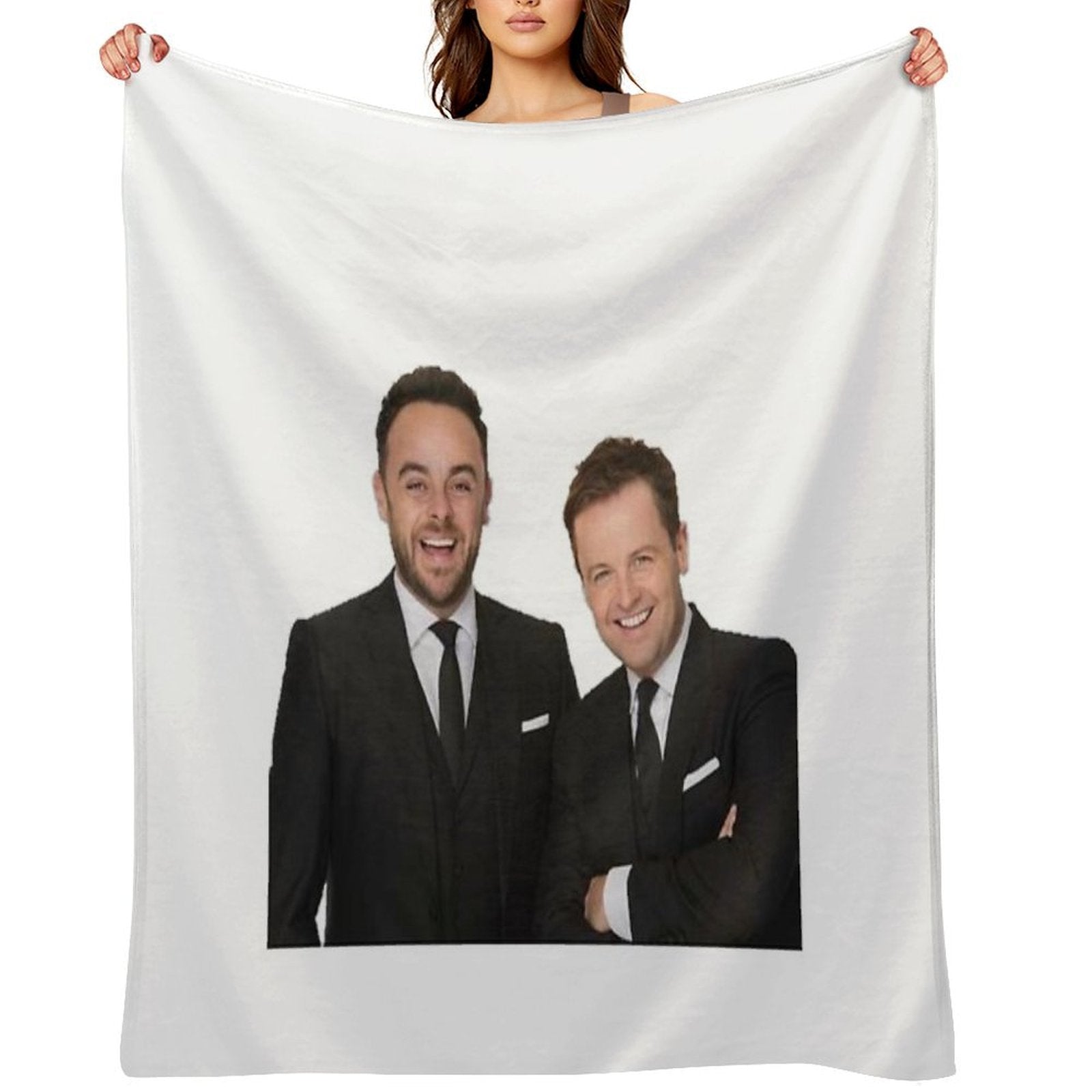 Ant And Dec Shrink-resistant Throw Blanket