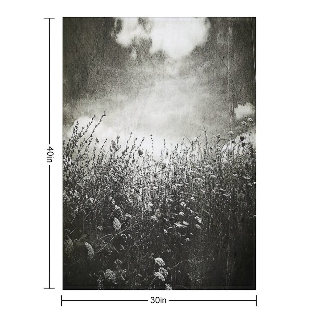 Counting Flowers Like They Were Stars Quick-dry Throw Blanket