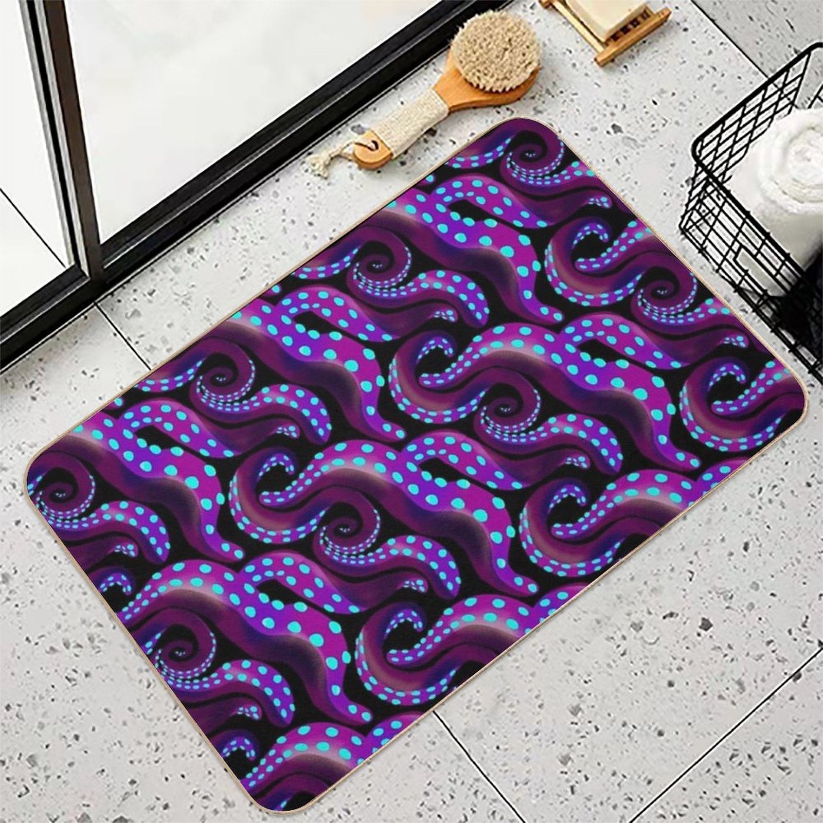 Tentacles  Non-Slip Bath Mat