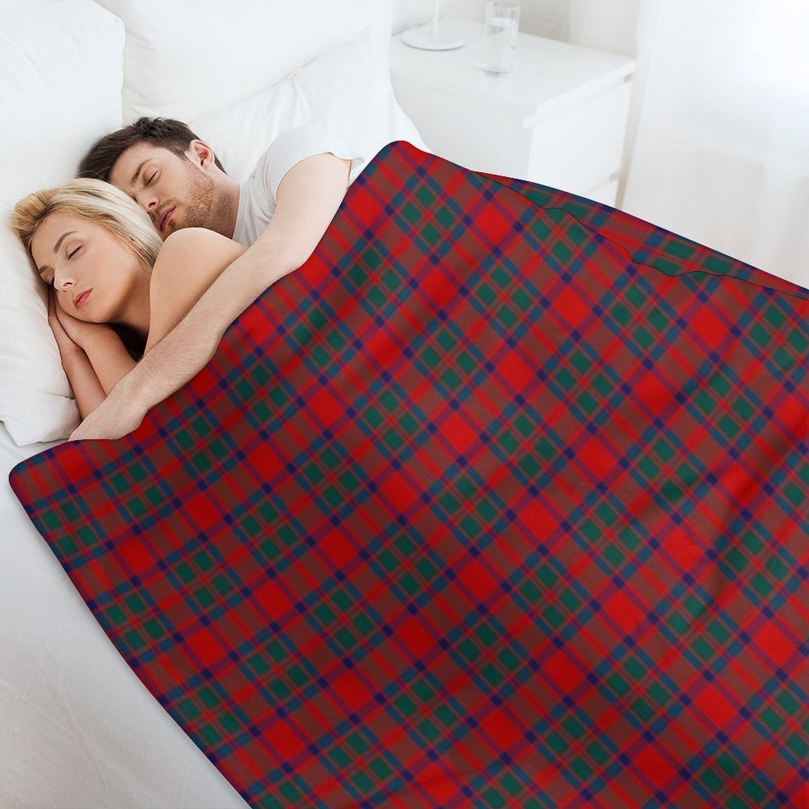 Clan MacKintosh Tartan Shrink-resistant Throw Blanket