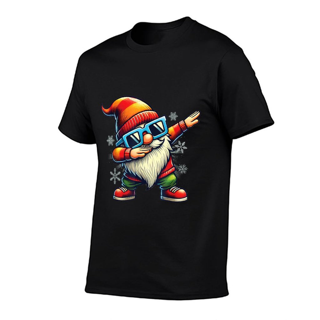 Dabbing Cute Gnome Christmas Gnomes Dab Dance Xmas Boys Kids  Lightweight T-Shirt