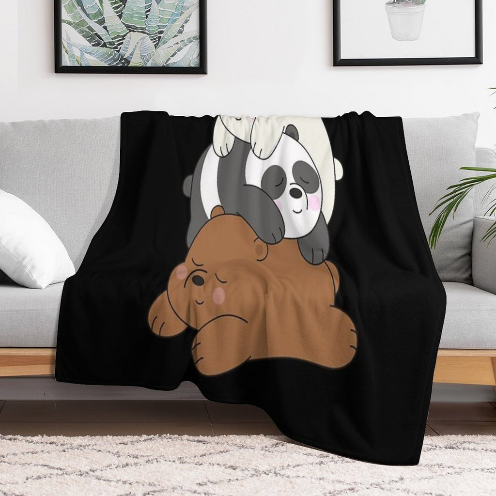 We Bare Bears Multi-functional Throw Blanket
