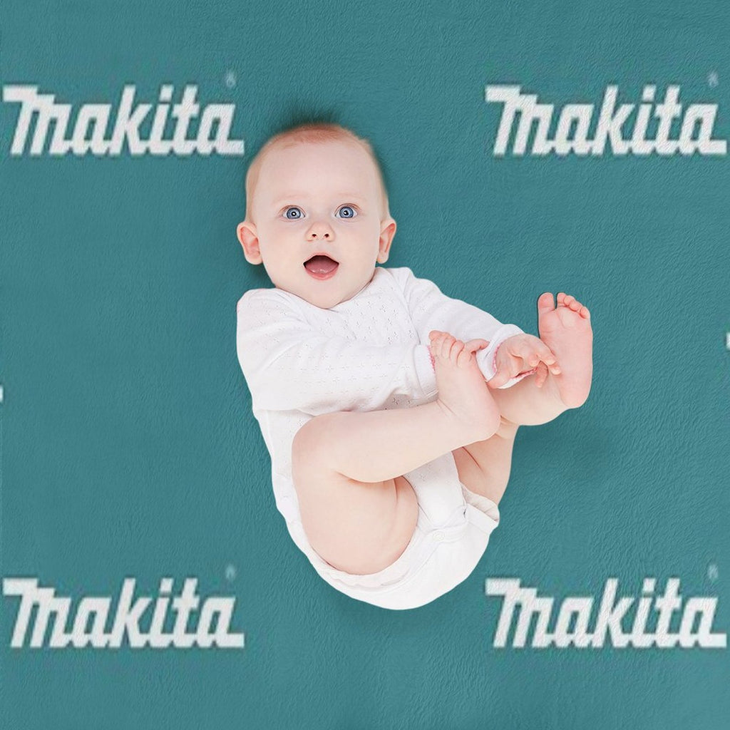 BEST SELLER - Makita Logo Premium Throw Blanket