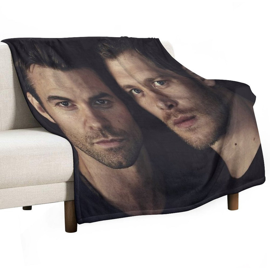 Elijah And Klaus Premium Throw Blanket
