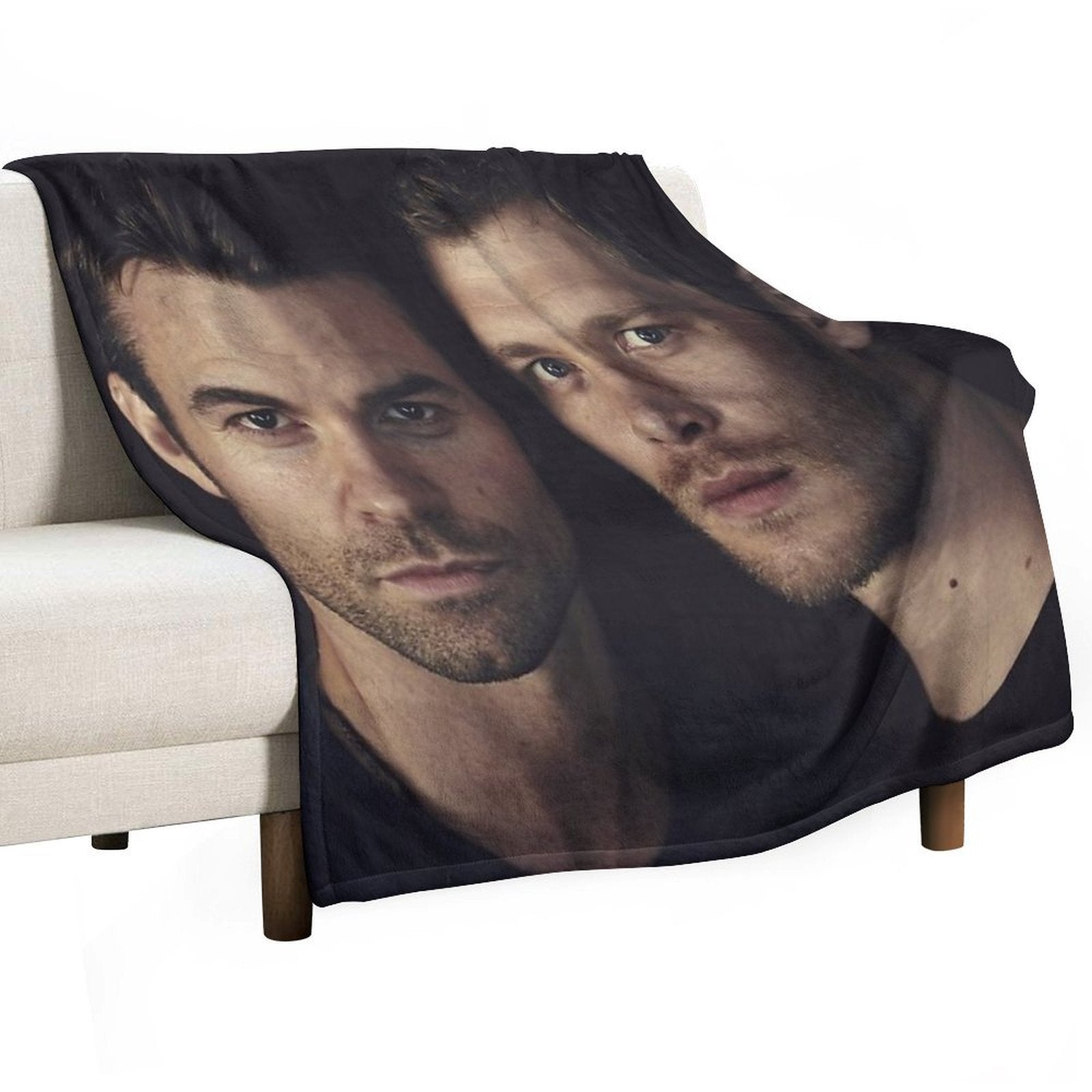 Elijah And Klaus Premium Throw Blanket