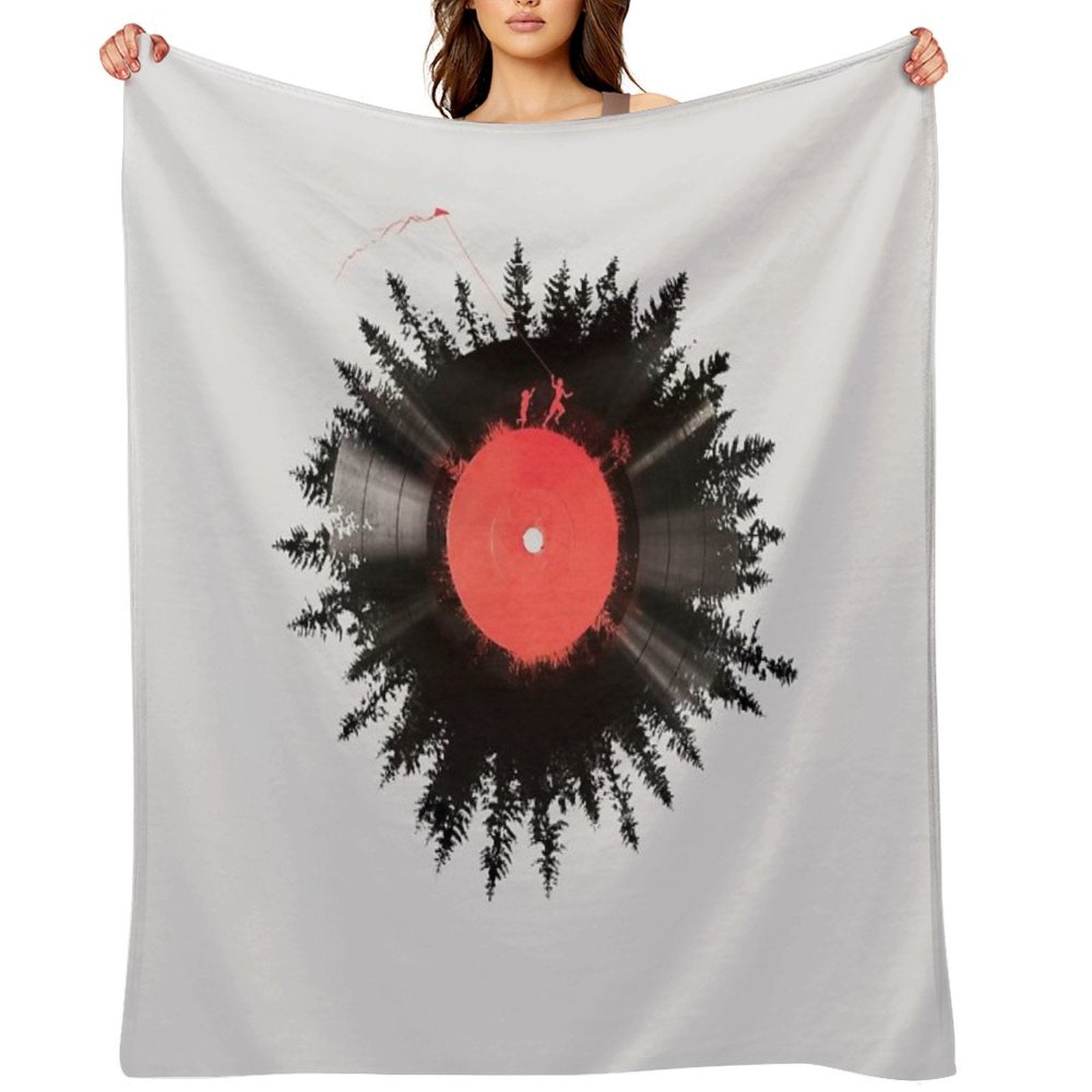 The Vinyl of My Life Anti-pilling Throw Blanket