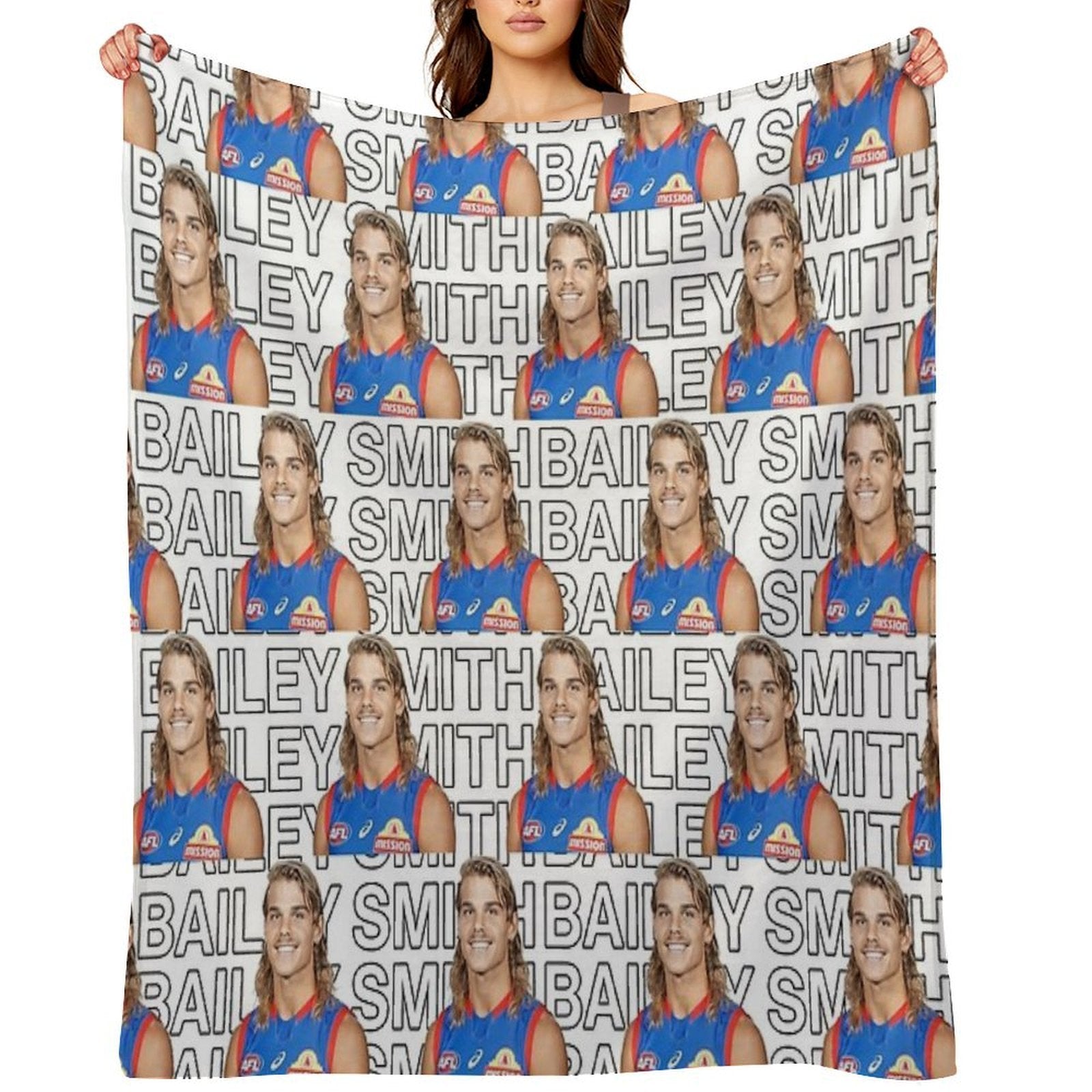 Bailey Smith Easy Care Throw Blanket