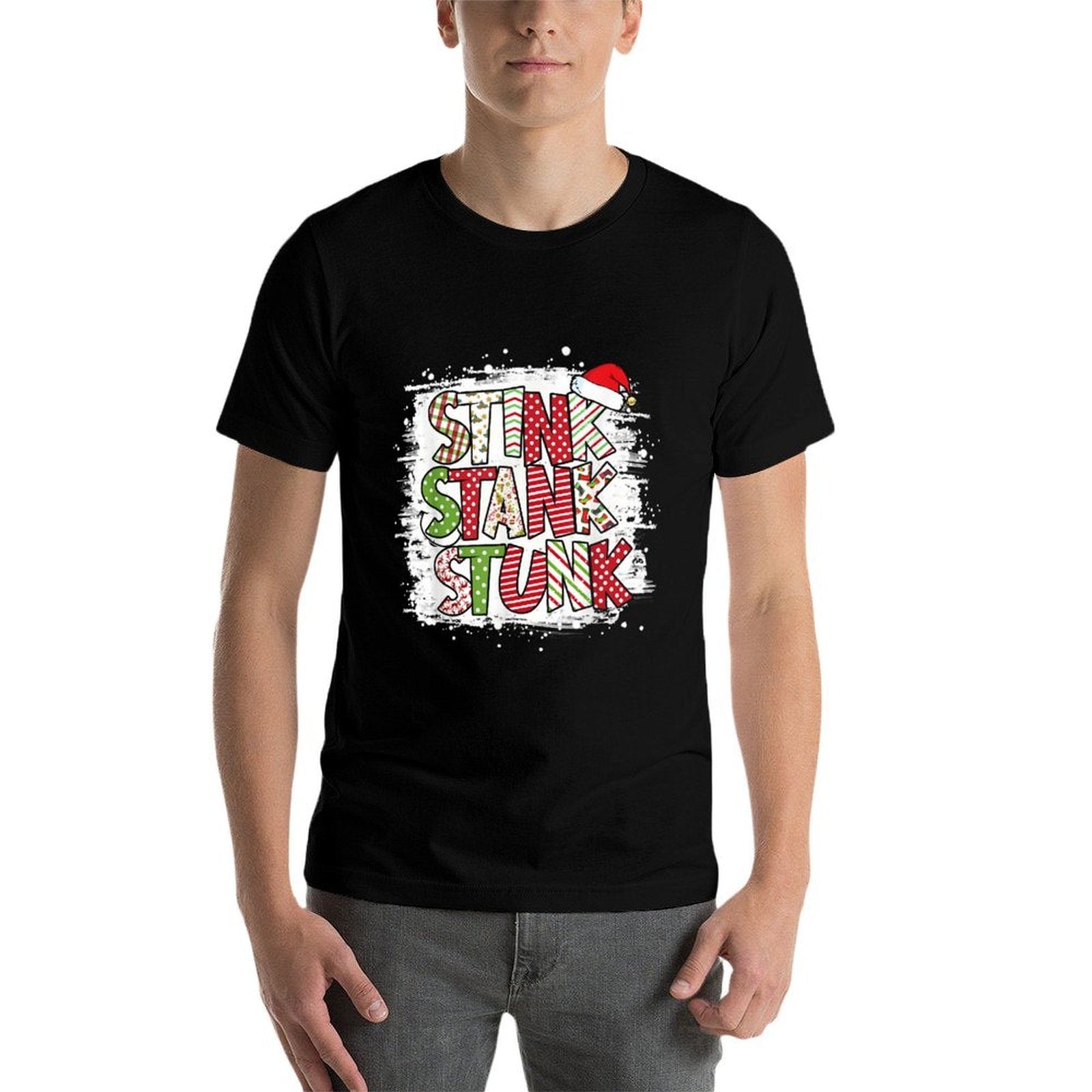 Christmas 2021 Stink Stank Stunk Family Matching Xmas  Soft T-Shirt