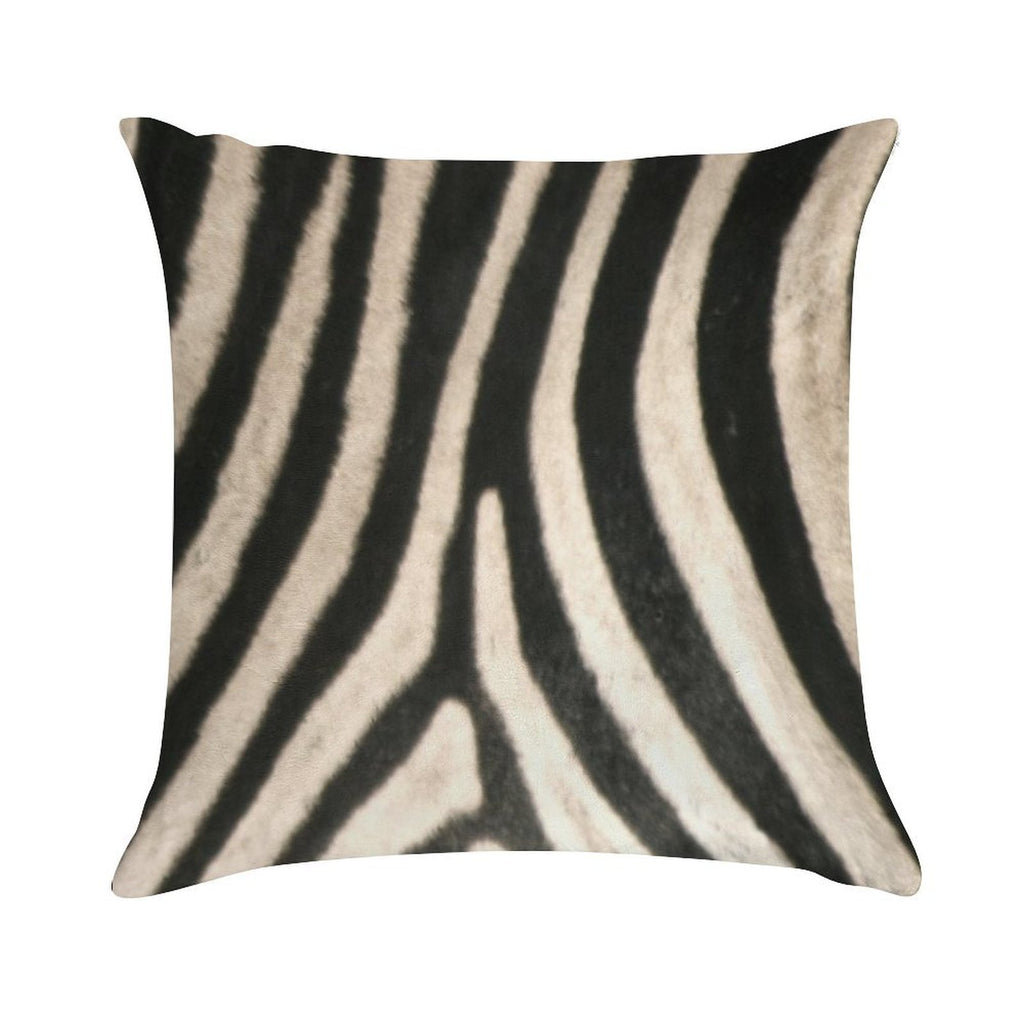 Zebra Print. Safari Animal Lovers Decor. Soft Luxury Feel Throw Pillow