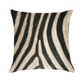 Zebra Print. Safari Animal Lovers Decor. Soft Luxury Feel Throw Pillow