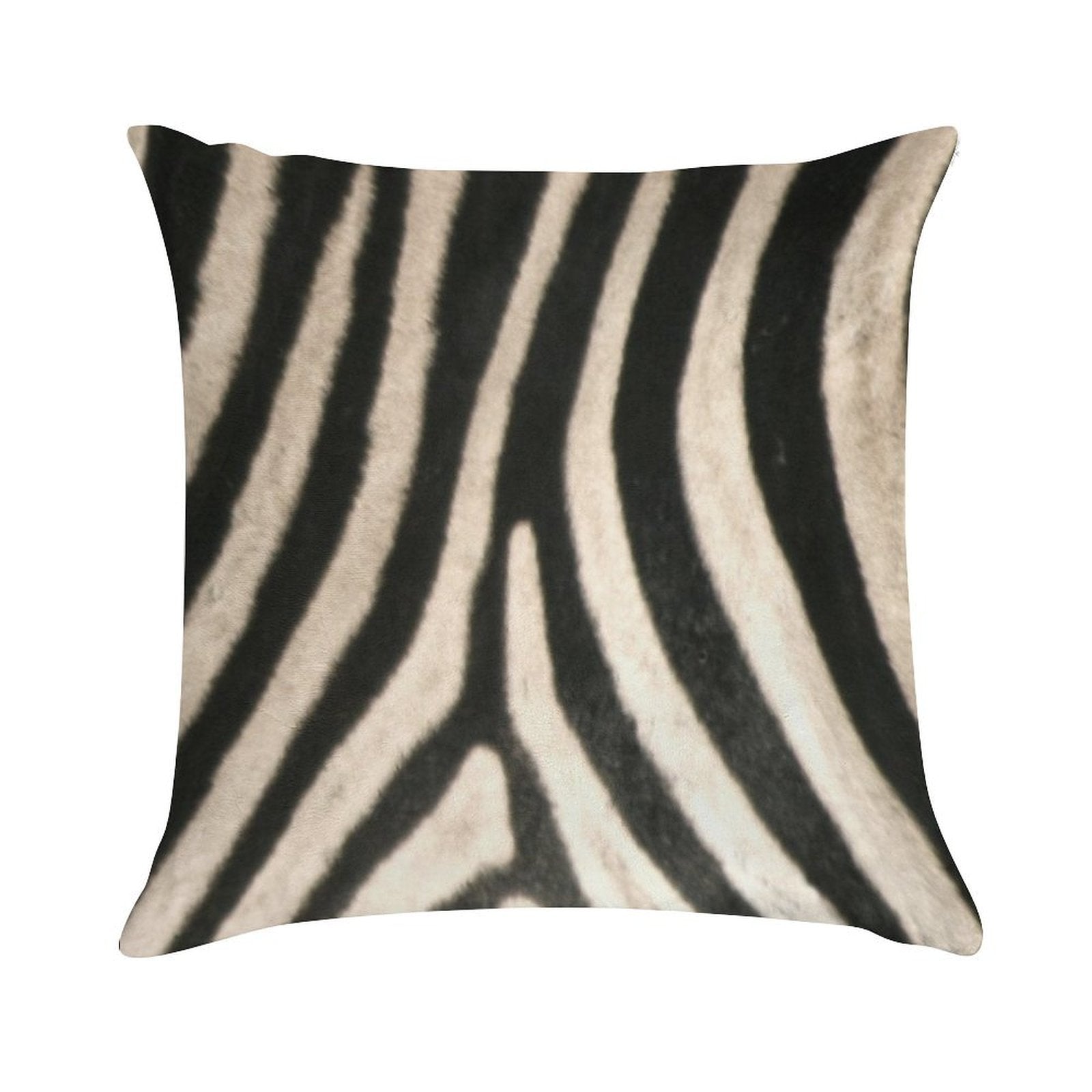 Zebra Print. Safari Animal Lovers Decor. Soft Luxury Feel Throw Pillow