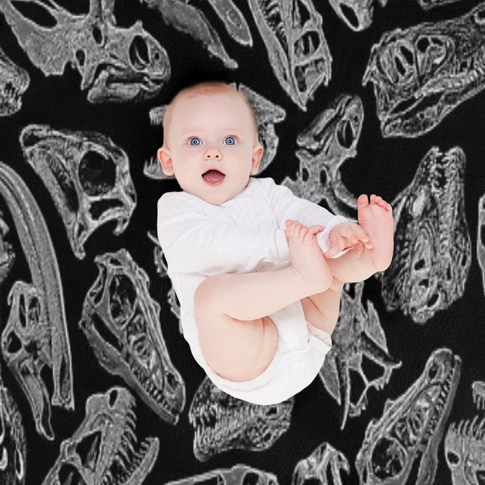 Paleontology Dream II Shrink-resistant Throw Blanket
