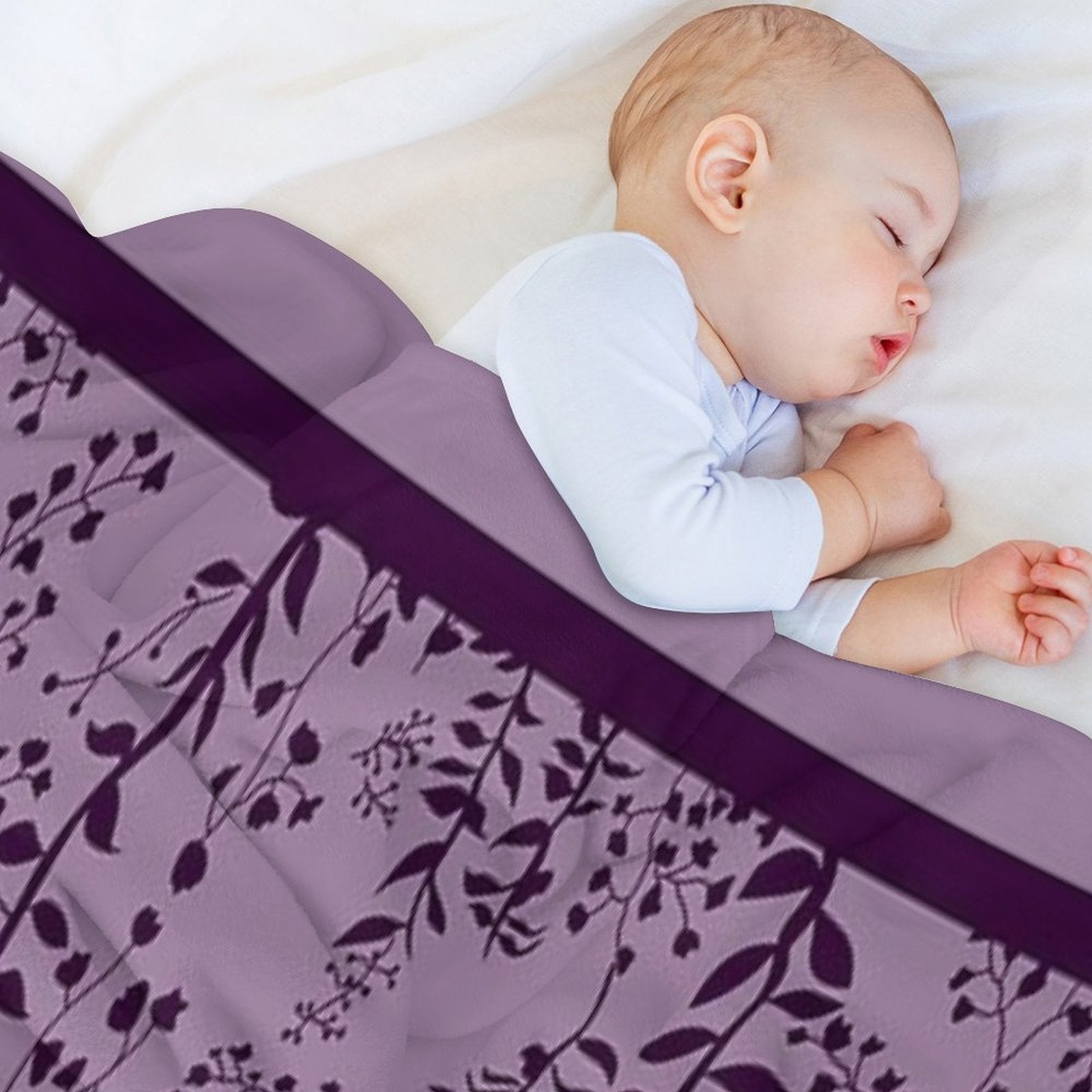 Bella Swan's Comforter Set Replica  Purples Cool - Version 2  Twilight Saga Fanart Quick-dry Throw Blanket
