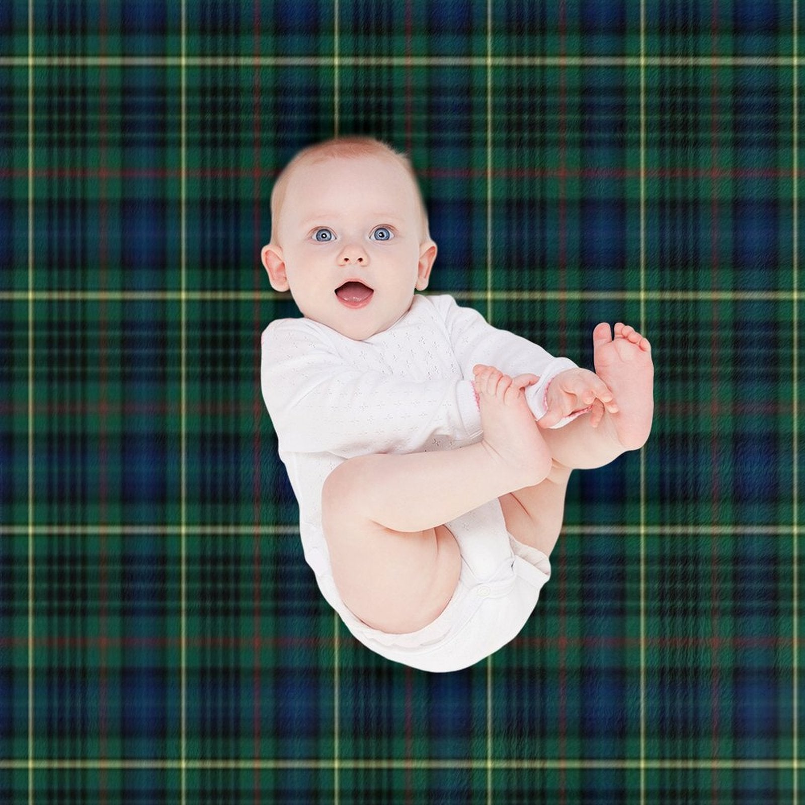 Clan Stewart Hunting Tartan Versatility Throw Blanket