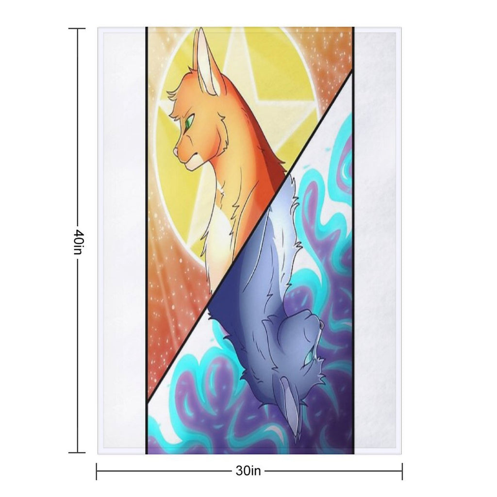 Fire Alone Will Save The Clan... - Warriors Gift-ready Throw Blanket