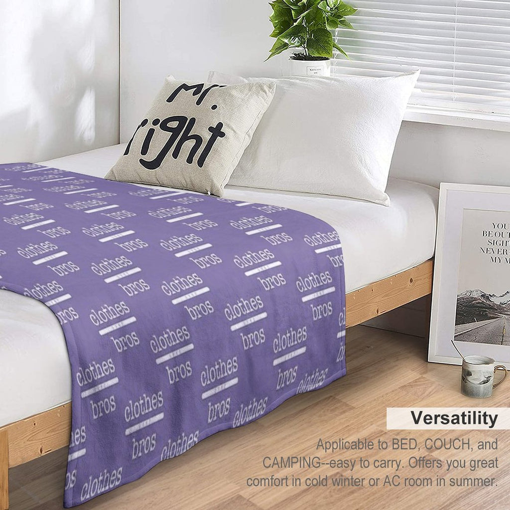 Clothes Over Bro's Shrink-resistant Throw Blanket
