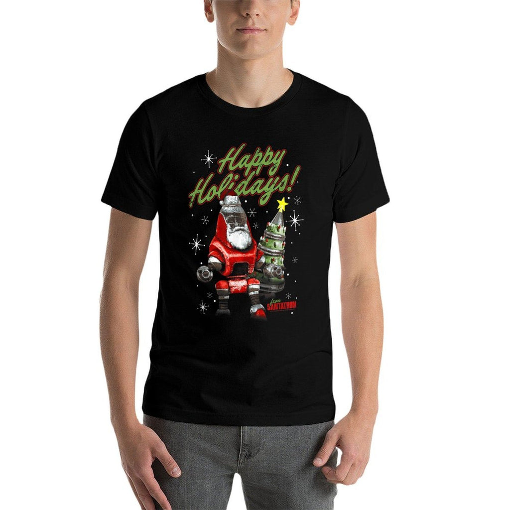 Fallout Happy Holidays from Santatron Christmas Video Game  Odor-resistant T-Shirt
