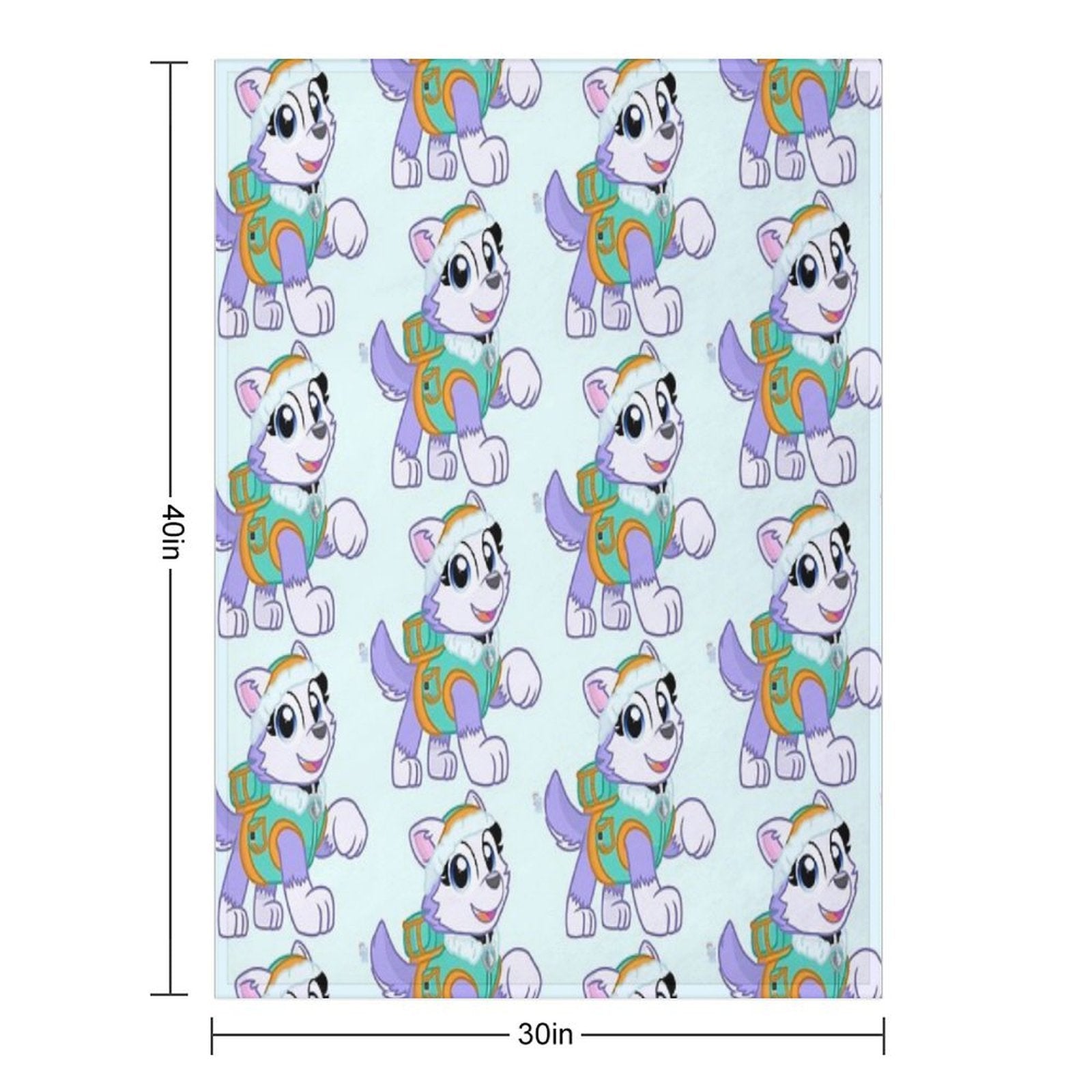 Everest The Husky PAW Patrol Velvety-soft Throw Blanket