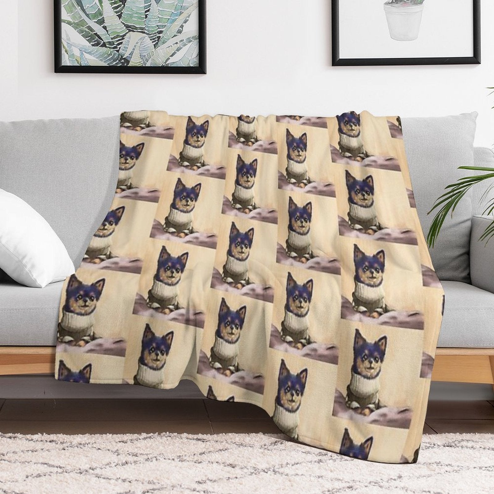Betty Will Trent Durable Throw Blanket