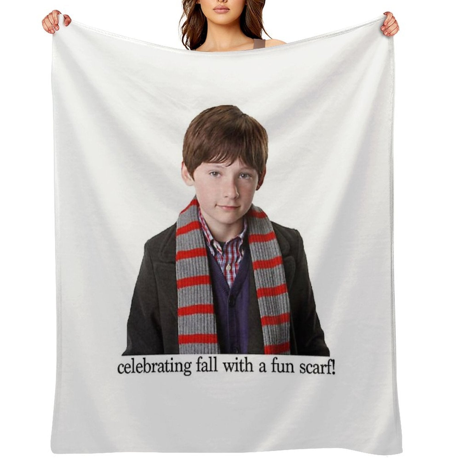 Henry's Scarf Versatility Throw Blanket