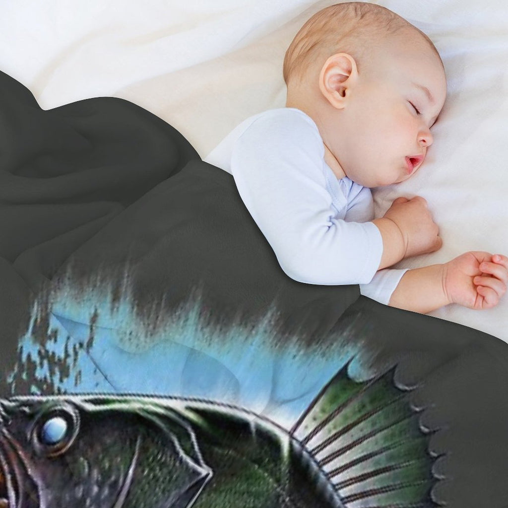 Walleye Versatility Throw Blanket