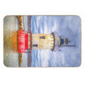 Sleepy Hollow Lighthouse Art  Pet-Safe Bath Mat