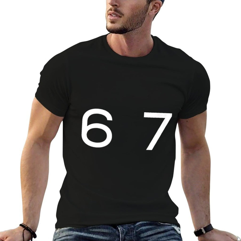 Fun Six Seven 6 7 Meme Design  Stretchy T-Shirt