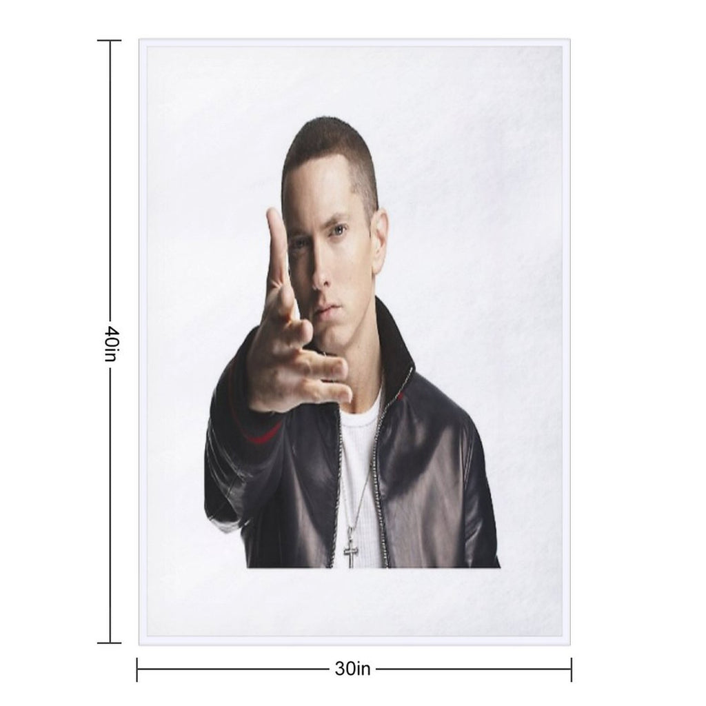 Eminem Wrinkle-free Throw Blanket